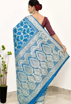 Banarasi Saree in Blue