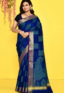 Banarasi Saree in Blue