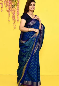 Banarasi Saree in Blue