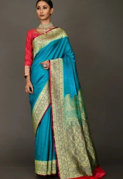 Banarasi Saree in Blue