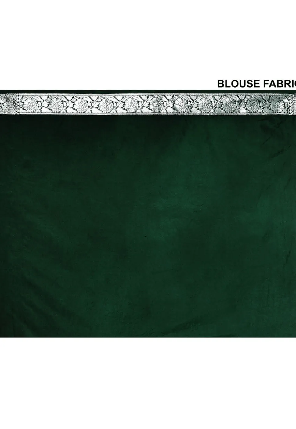 Banarasi Saree in Dark Green