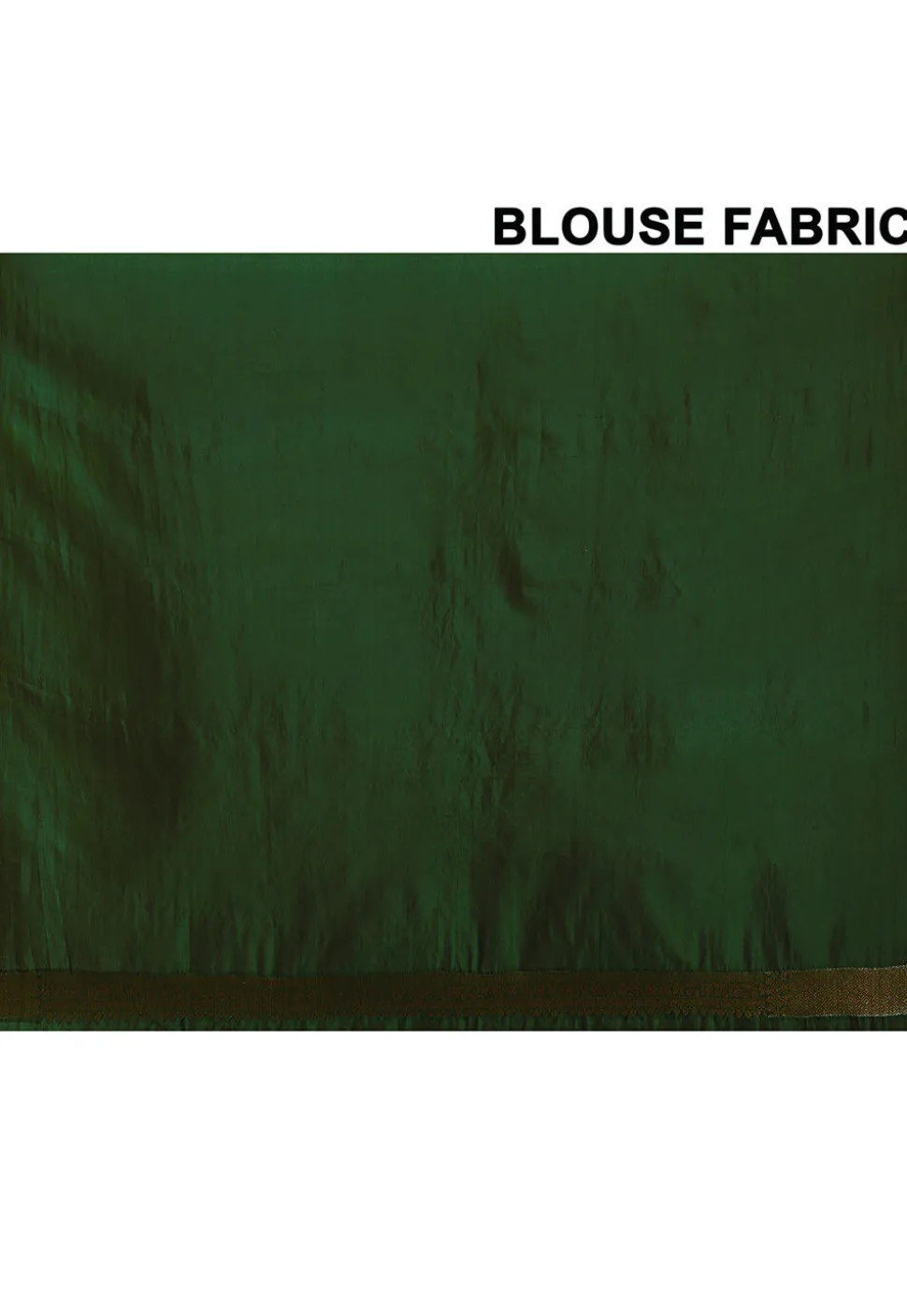Banarasi Saree in Dark Green