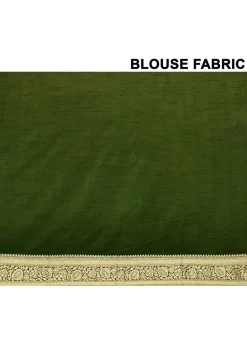 Banarasi Saree in Green