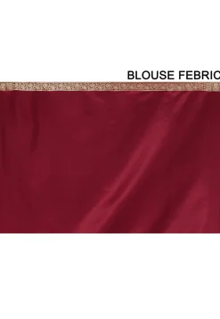 Banarasi Saree in Maroon