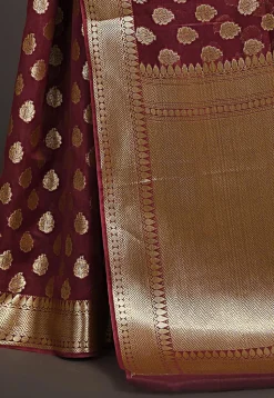 Banarasi Saree in Maroon