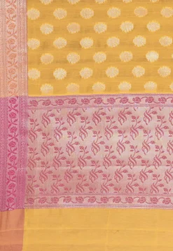 Banarasi Saree in Mustard