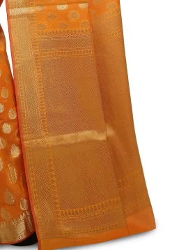 Banarasi Saree in Mustard