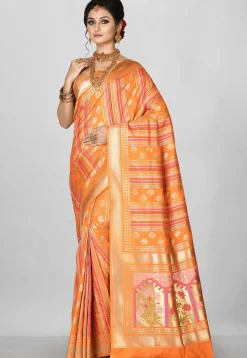 Banarasi Saree in Mustard