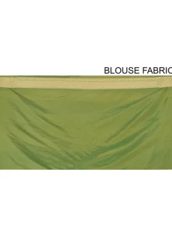 Banarasi Saree in Olive Green