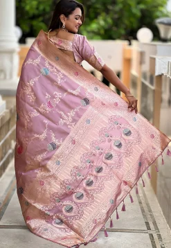 Banarasi Saree in Pink