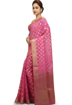 Banarasi Saree in Pink