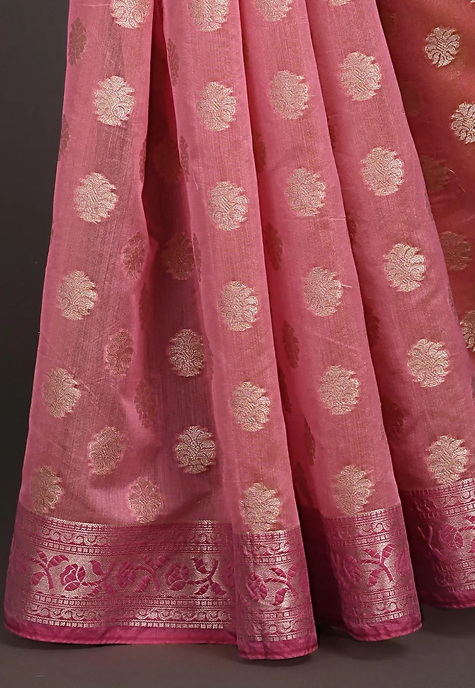 Banarasi Saree in Pink