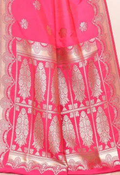 Banarasi Saree in Pink
