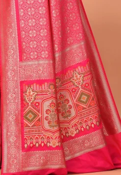 Banarasi Saree in Pink