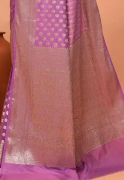 Banarasi Saree in Purple