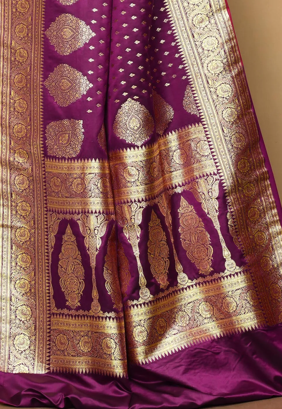 Banarasi Saree in Purple
