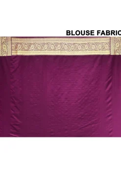 Banarasi Saree in Purple