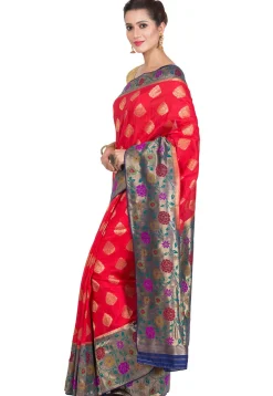 Banarasi Saree in Red