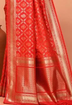 Banarasi Saree in Red