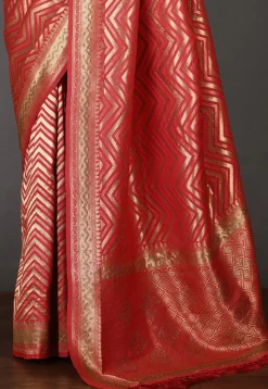 Banarasi Saree in Red