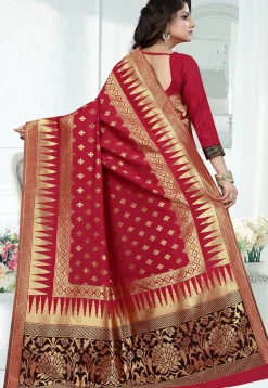 Banarasi Saree in Red