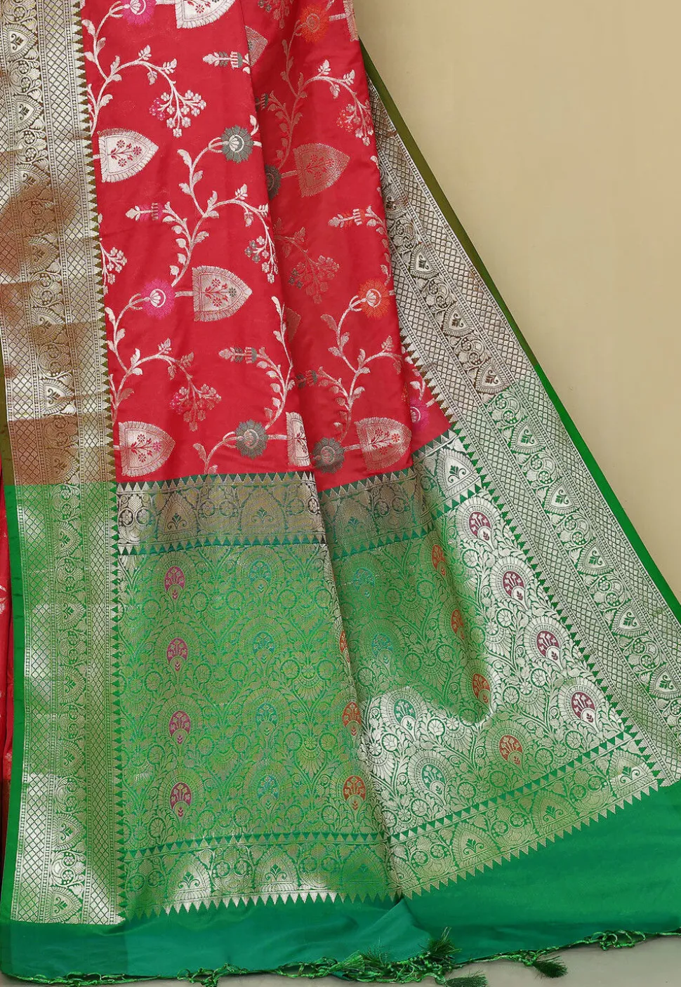 Banarasi Saree in Red