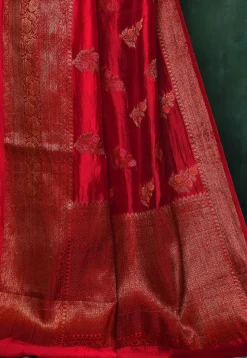 Banarasi Saree in Red
