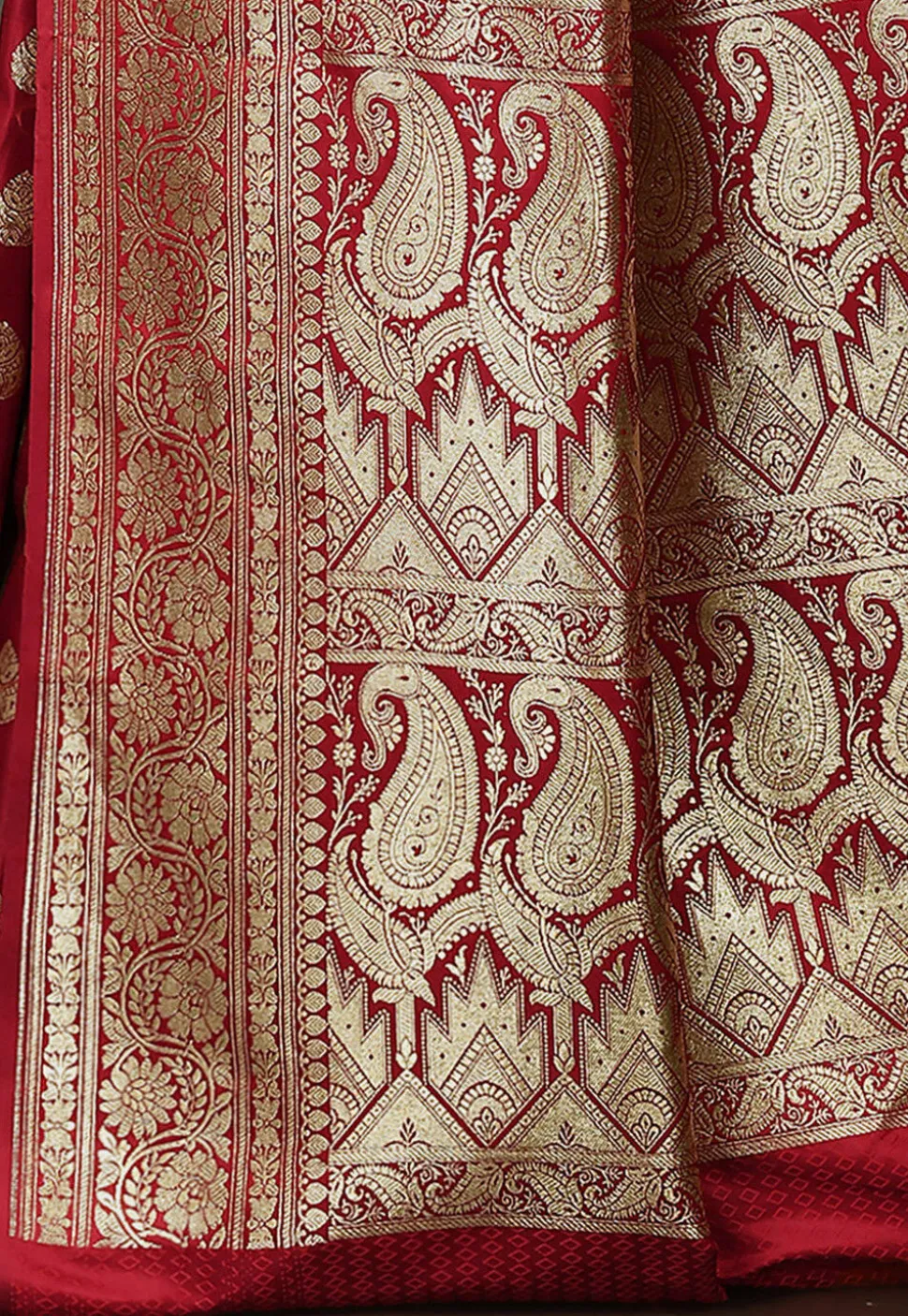 Banarasi Saree in Red