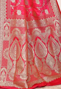 Banarasi Saree in Red