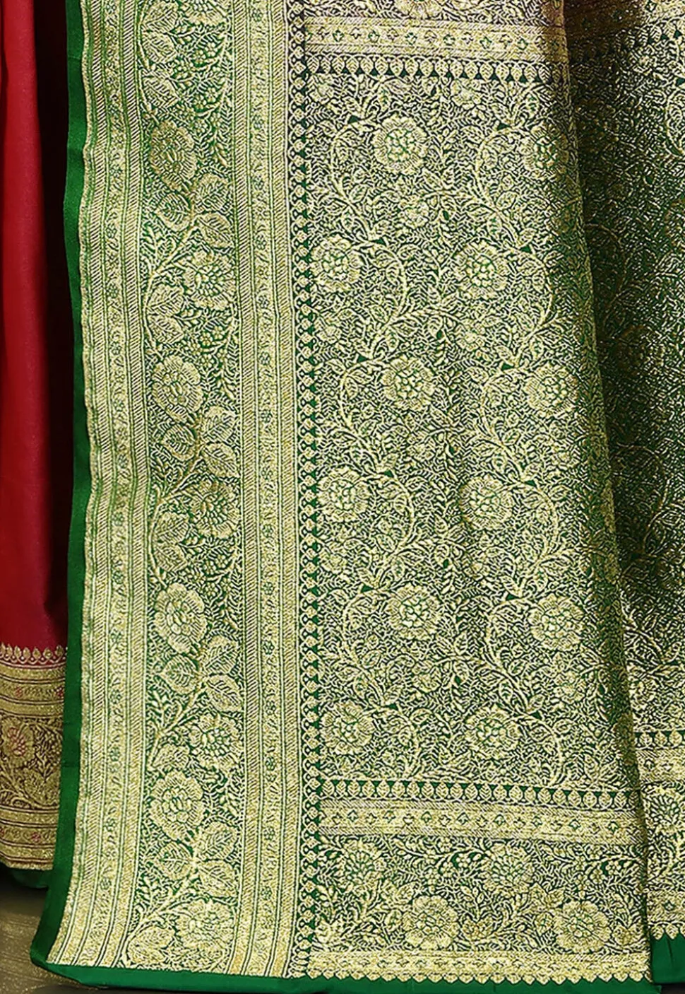 Banarasi Saree in Red