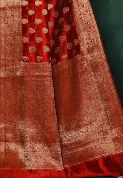 Banarasi Saree in Red