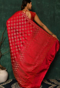 Banarasi Saree in Red