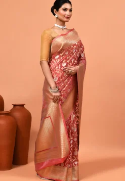 Banarasi Saree in Red