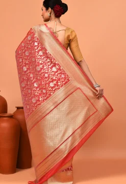Banarasi Saree in Red