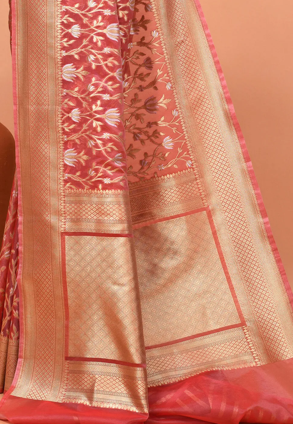 Banarasi Saree in Red