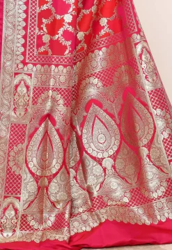 Banarasi Saree in Red