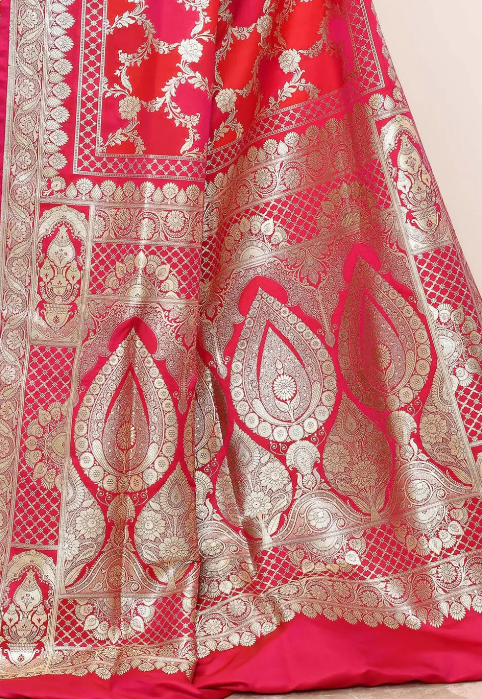 Banarasi Saree in Red