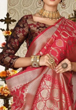 Banarasi Saree in Red
