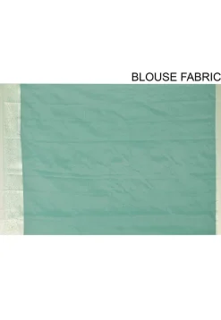 Banarasi Saree in Teal Green