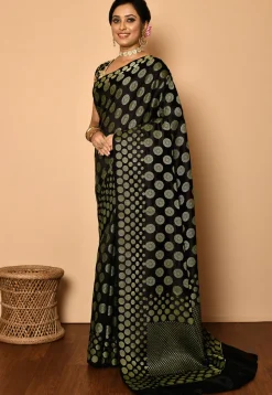 Banarasi Saree in Wine
