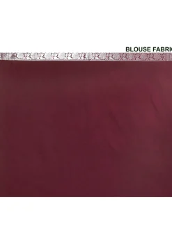 Banarasi Saree in Wine