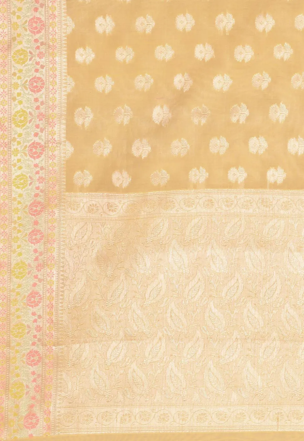 Banarasi Saree in Yellow