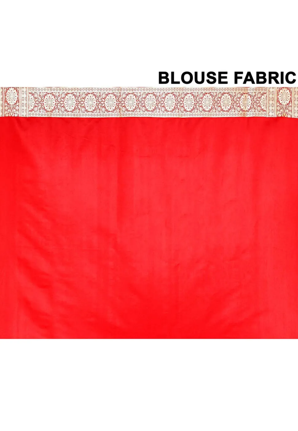 Banarasi Satin Silk Saree in Red