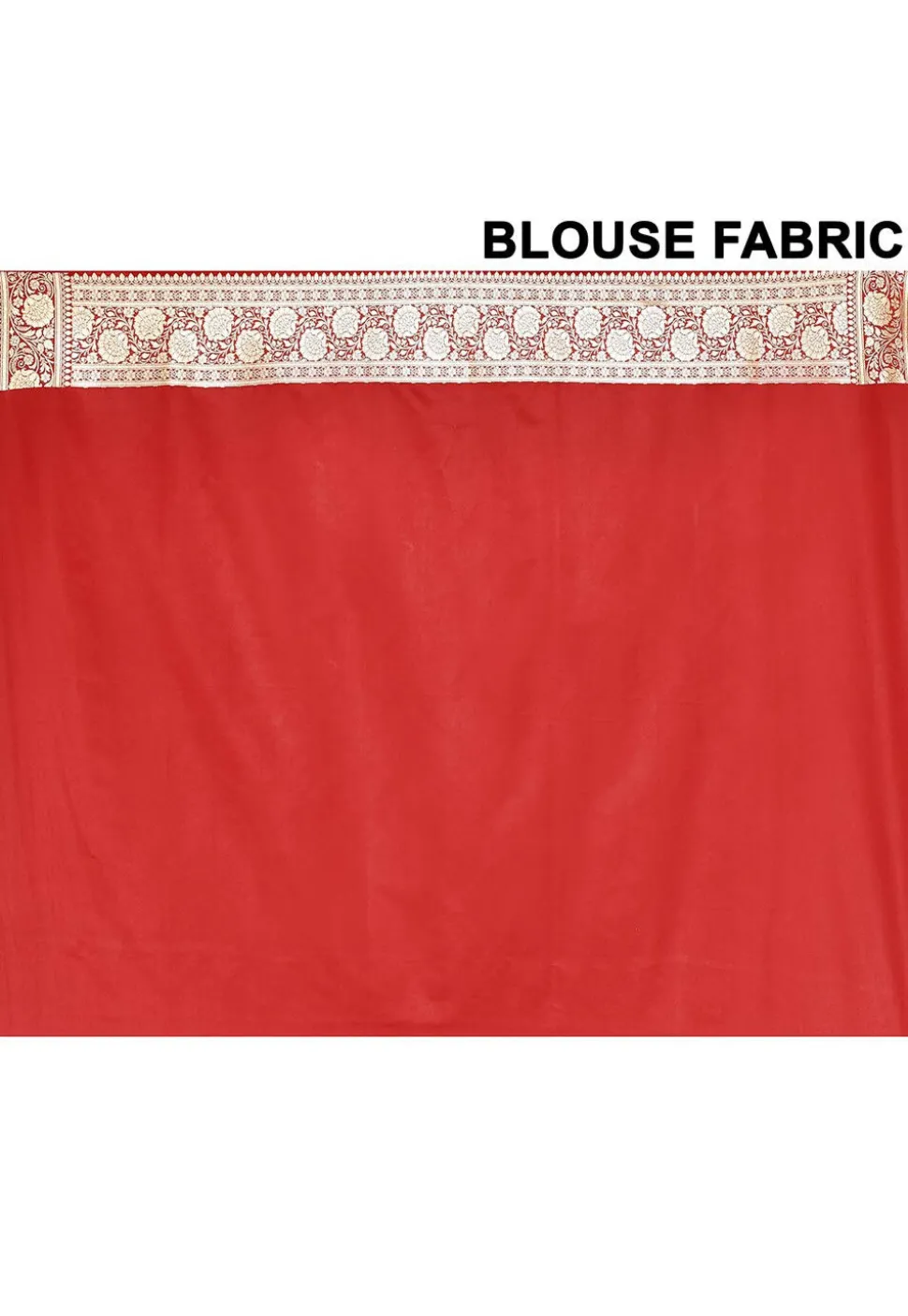 Banarasi Satin Silk Saree in Red