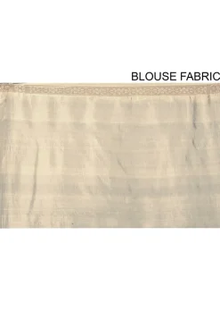 Banarasi Silk Saree in Beige