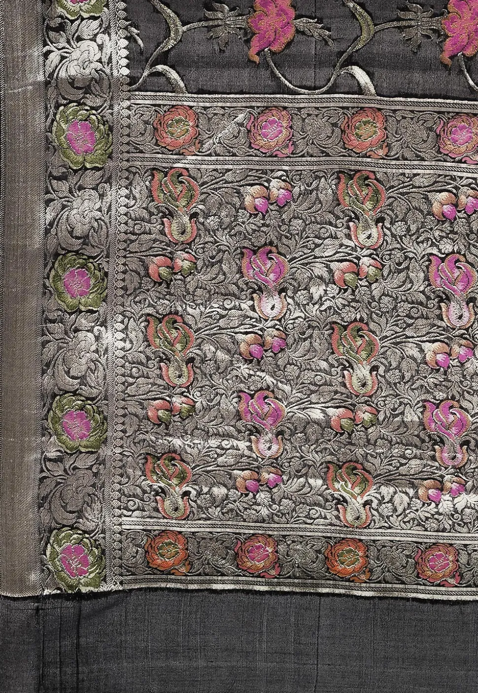 Banarasi Silk Saree in Black