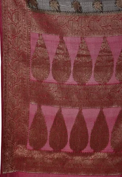 Banarasi Silk Saree in Black