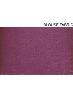 Banarasi Silk Saree in Dark Purple