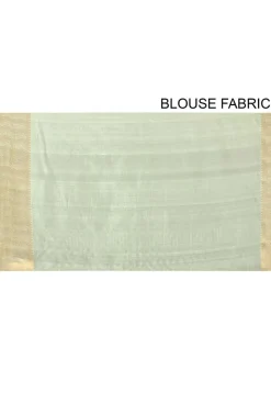 Banarasi Silk Saree in Pastel Green