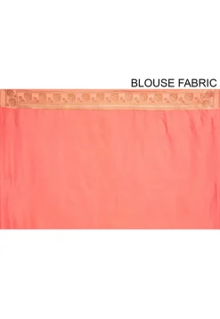 Banarasi Silk Saree in Peach